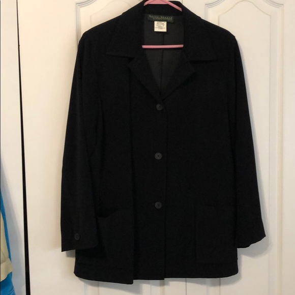 Harve Benard Jackets & Blazers - Bye-bye!  MicroSuede Blazer Jacket in Black from Harve Benard